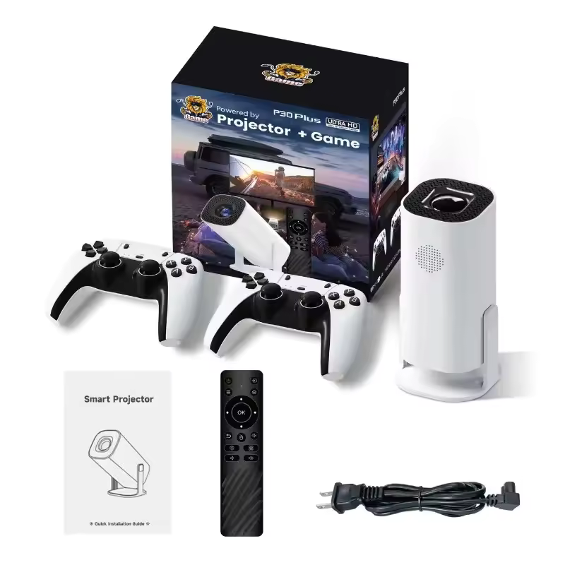 Nostalgia Lite Hd Mini Projector and Console +10,000 games!